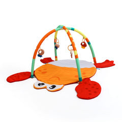 Crab Baby Play Mat with Hanging Teethers