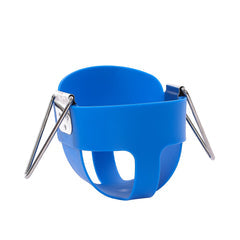 High Back Bucket Swing with Coated Metal Chain