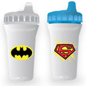Batman/Superman Baby Sippy Cup | 6 Months+, 300ml, Pack of 2